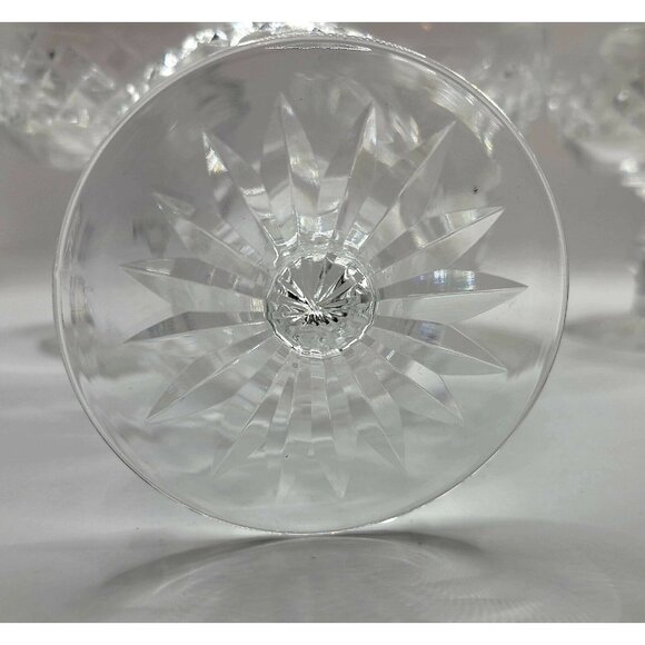 Vtg Waterford Crystal Boyne Glasses Pattern 5 Champagne Coupes Sherbet Dish - Picture 8 of 10